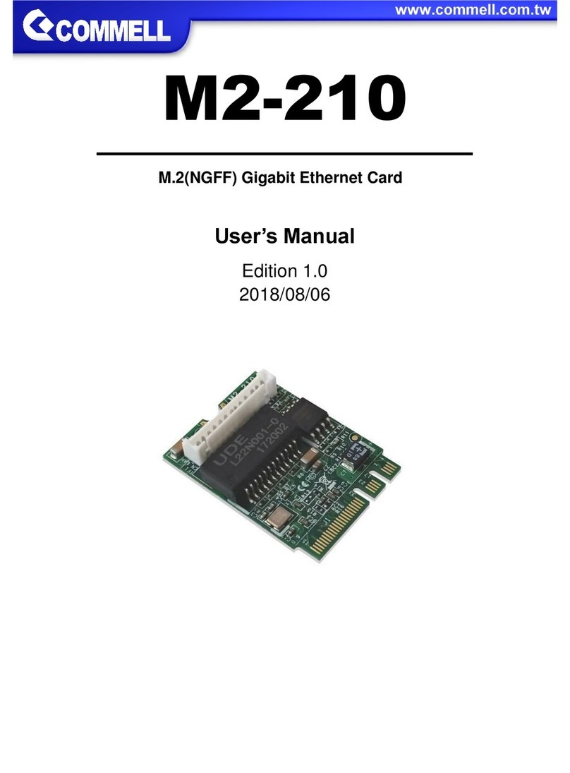 Commell M2-210 user manual