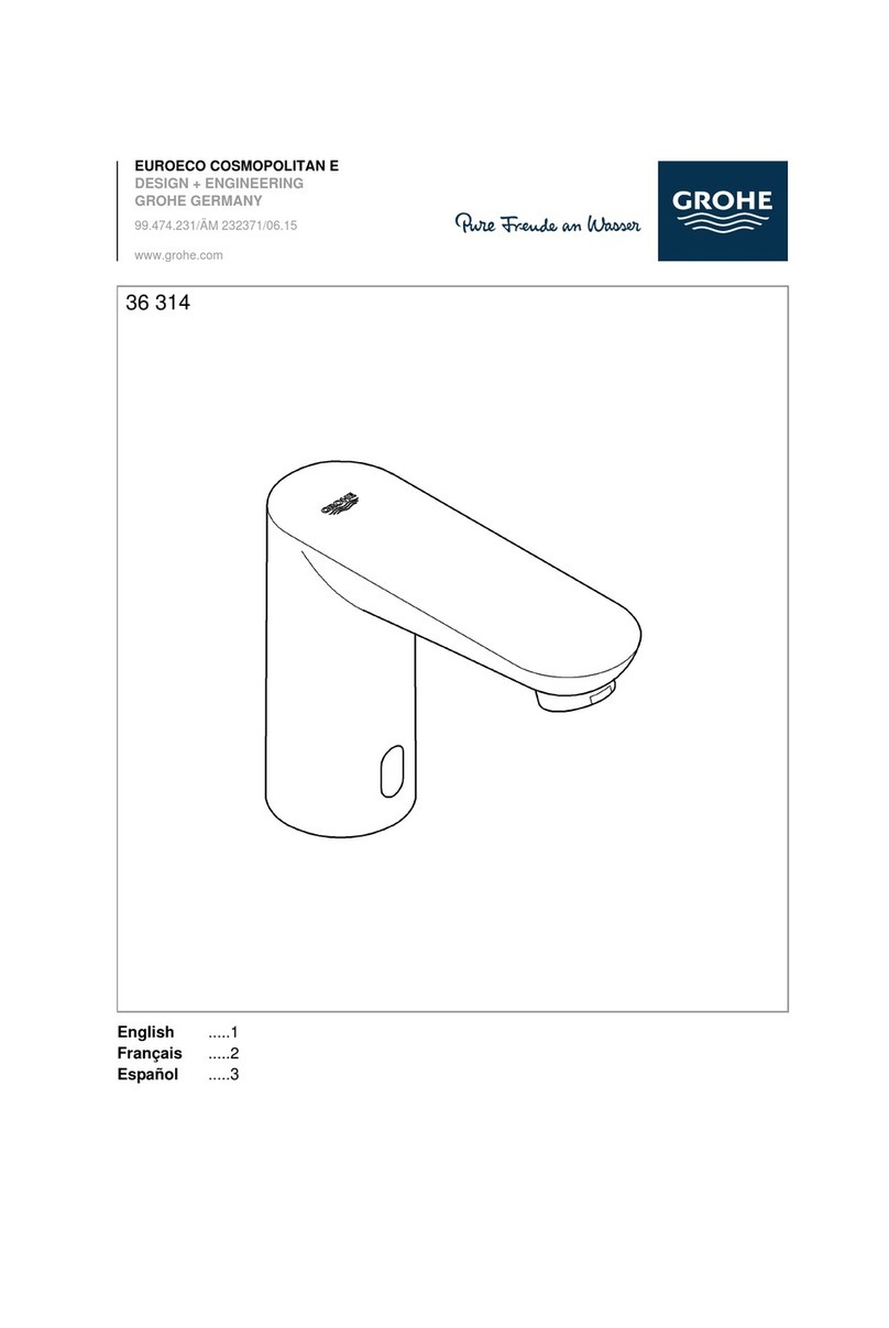 Grohe 36314 manual