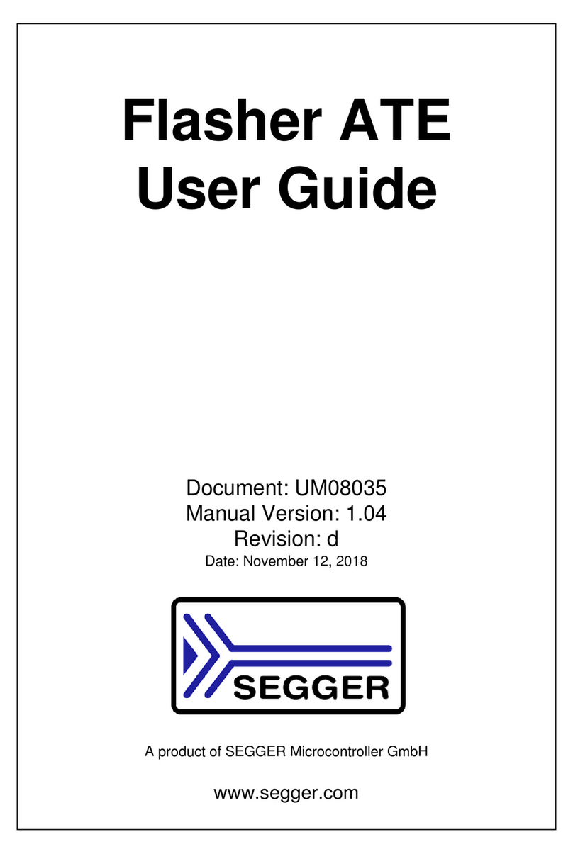 Segger Flasher ATE user guide