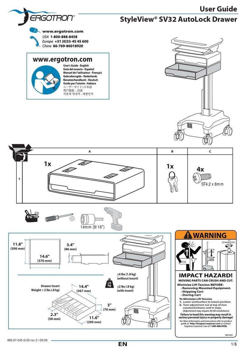 Ergotron StyleView SV32 User manual