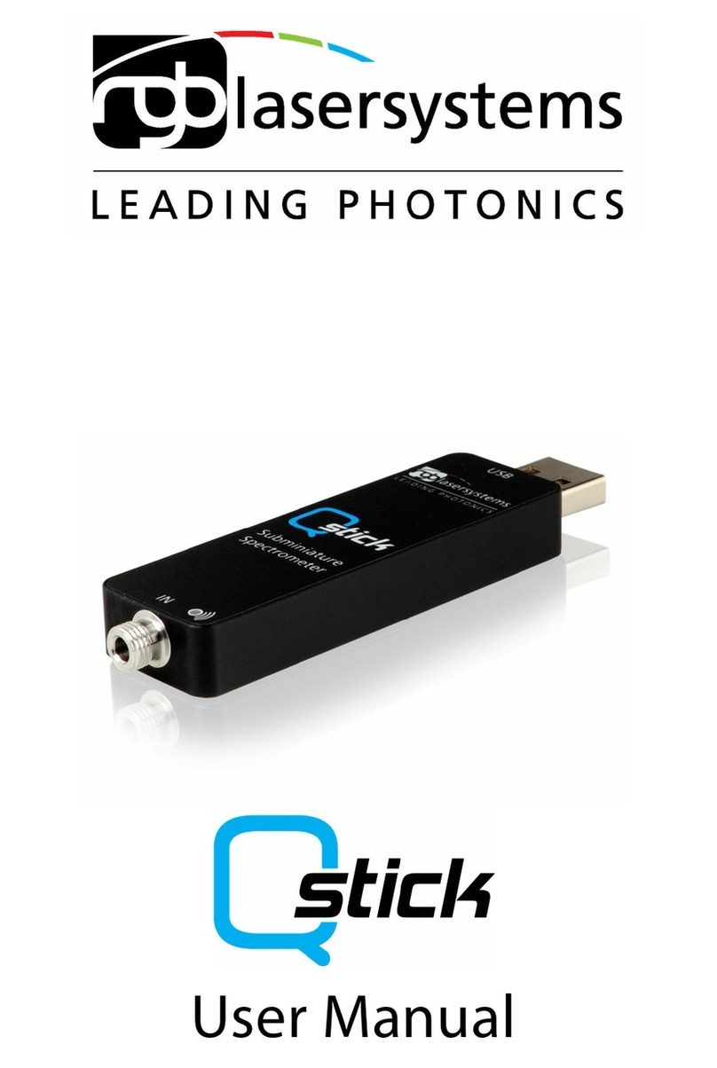 RGB Lasersystems q stick User manual