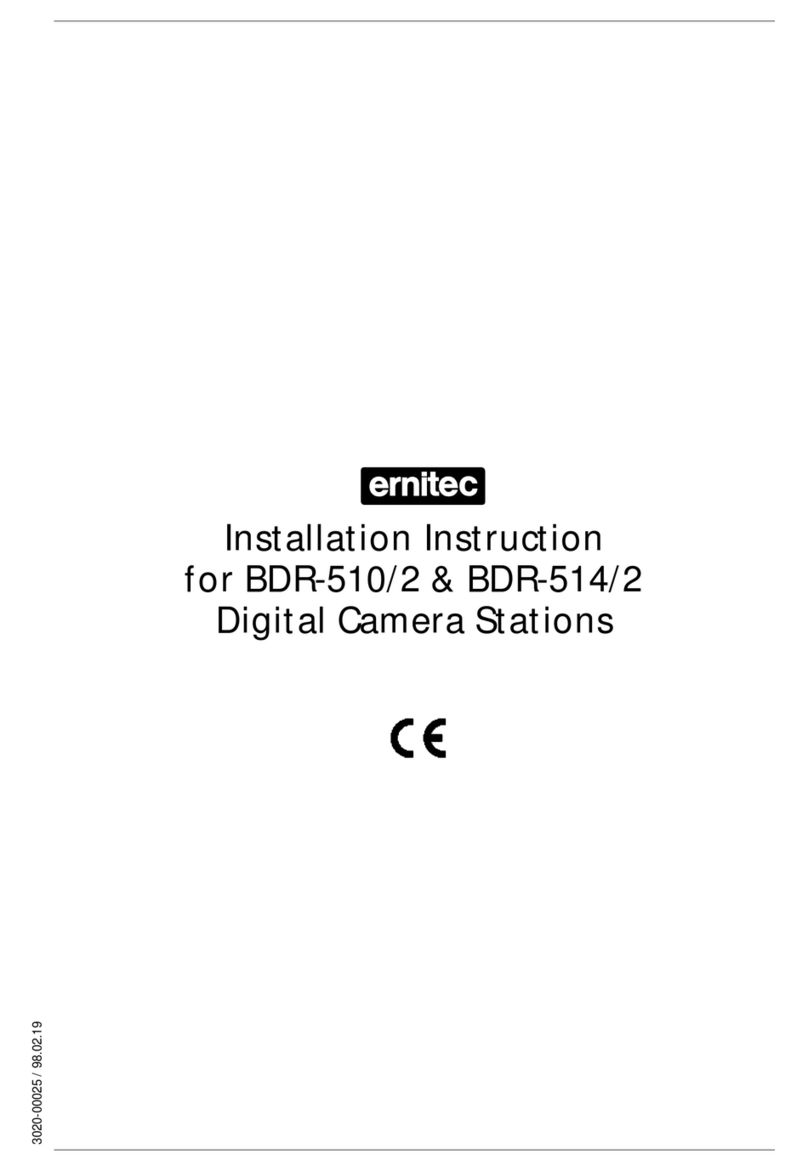 ERNITEC BDR-510/2 Installation instruction