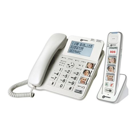 Geemarc COMBI DECT 295 Photo User manual Geemarc COMBI DECT 295 Photo User manual