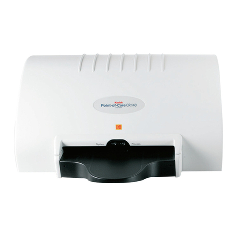 Kodak Point-of-Care CR 120 System User manual