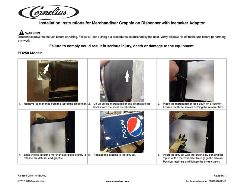 Cornelius ED-250 User manual Cornelius ED-250 User manual