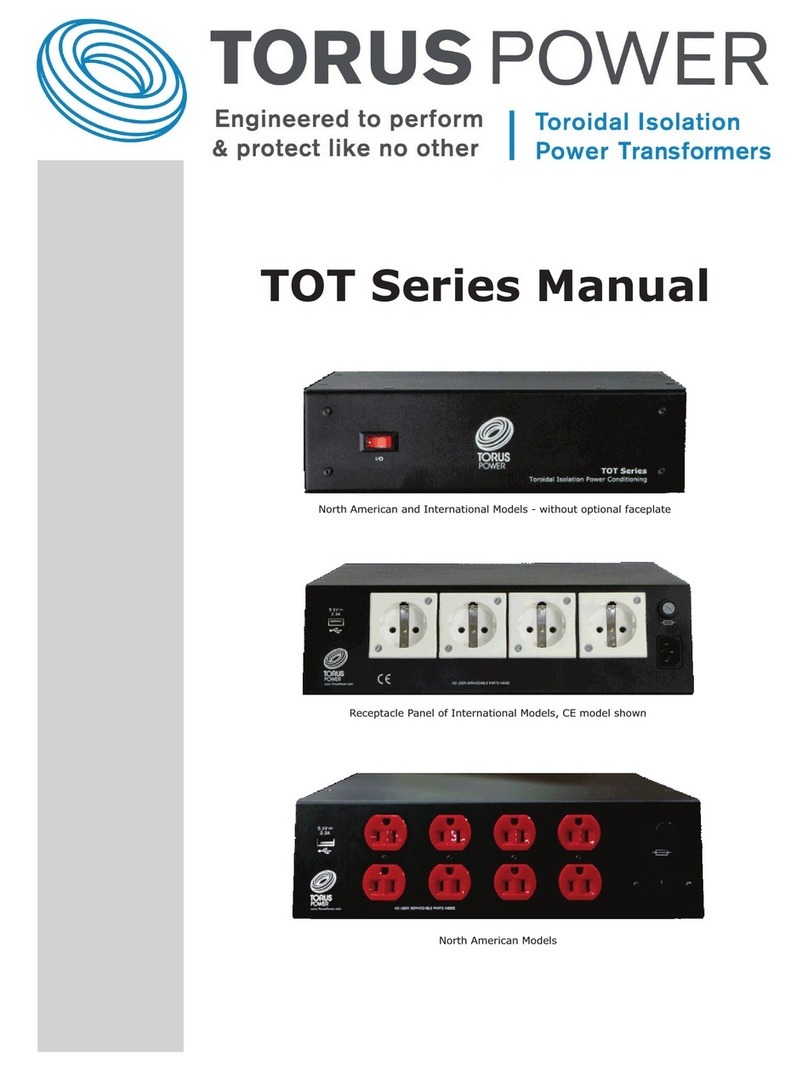 Torus Power TOT Series Series manual