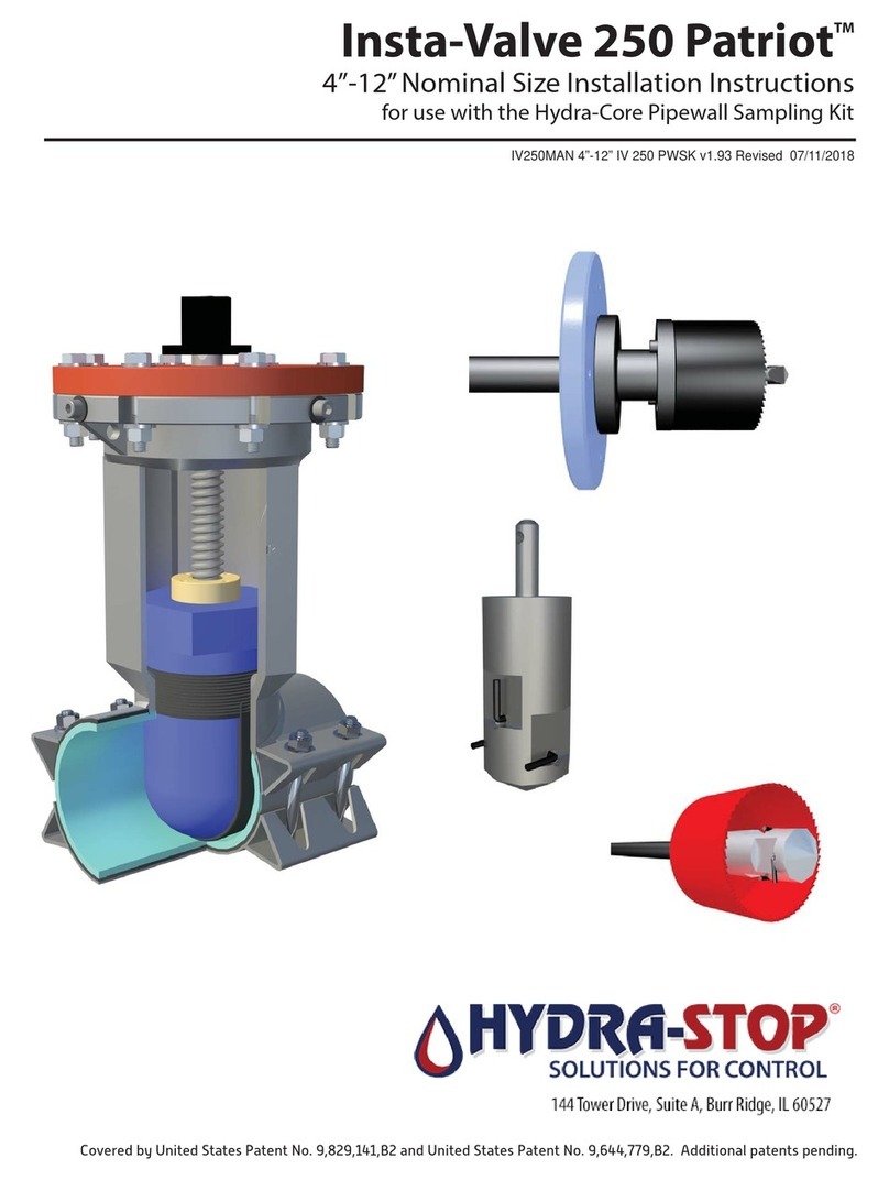 Hydra-Stop Insta-Valve 250 Patriot installation instructions Hydra-Stop Insta-Valve 250 Patriot installation instructions