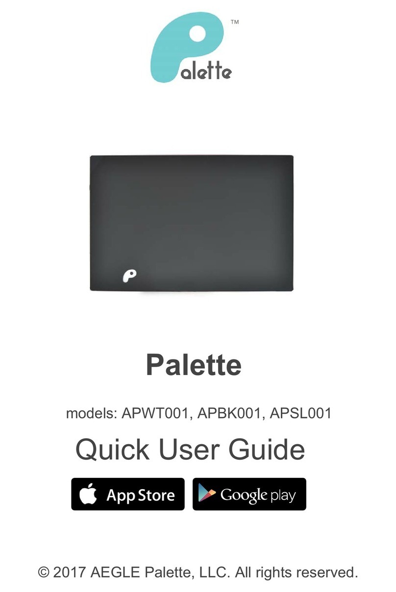 Aegle Palette Palette Quick user guide