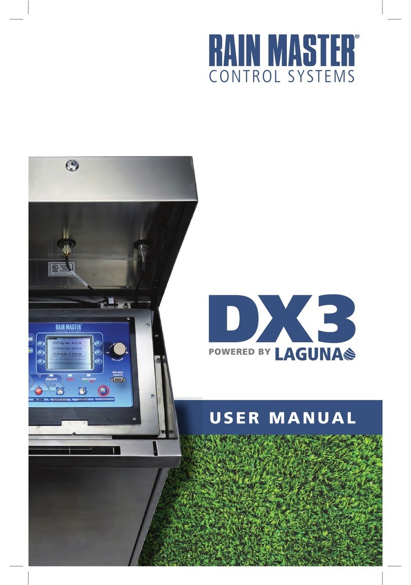 RainMaster DX3 User manual