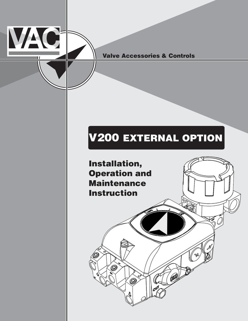 VAC V200 Series Installation, operation and maintenance