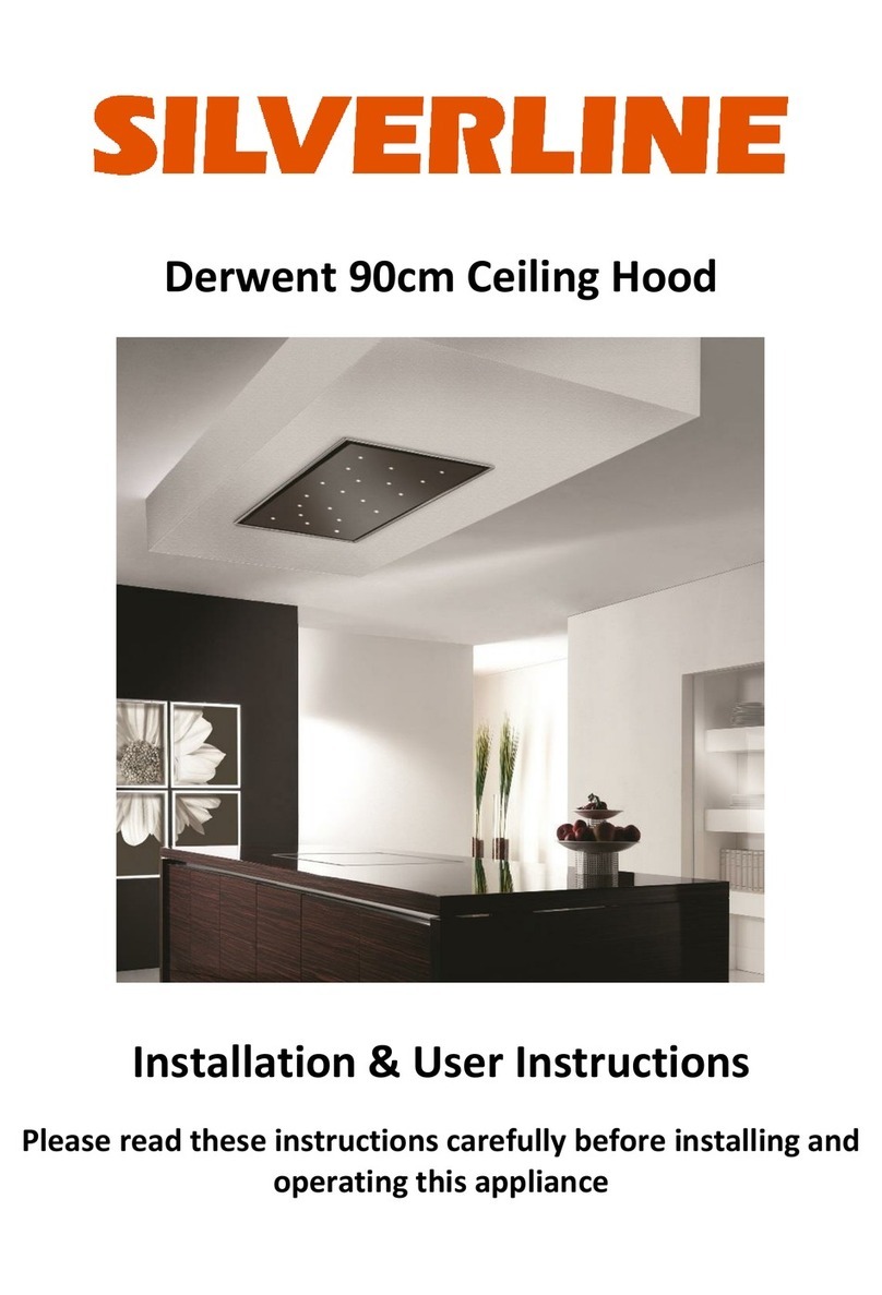 Silverline Derwent Installation & user's instructions