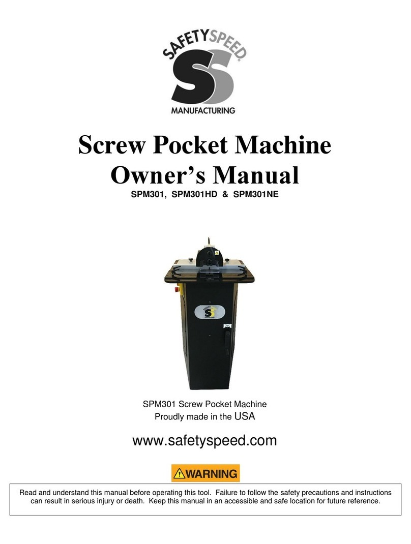 SafetySpeed SPM301HD owner's manual