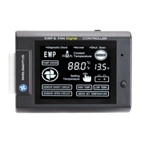 Davies Craig LCD EWP/FAN DIGITAL instructions