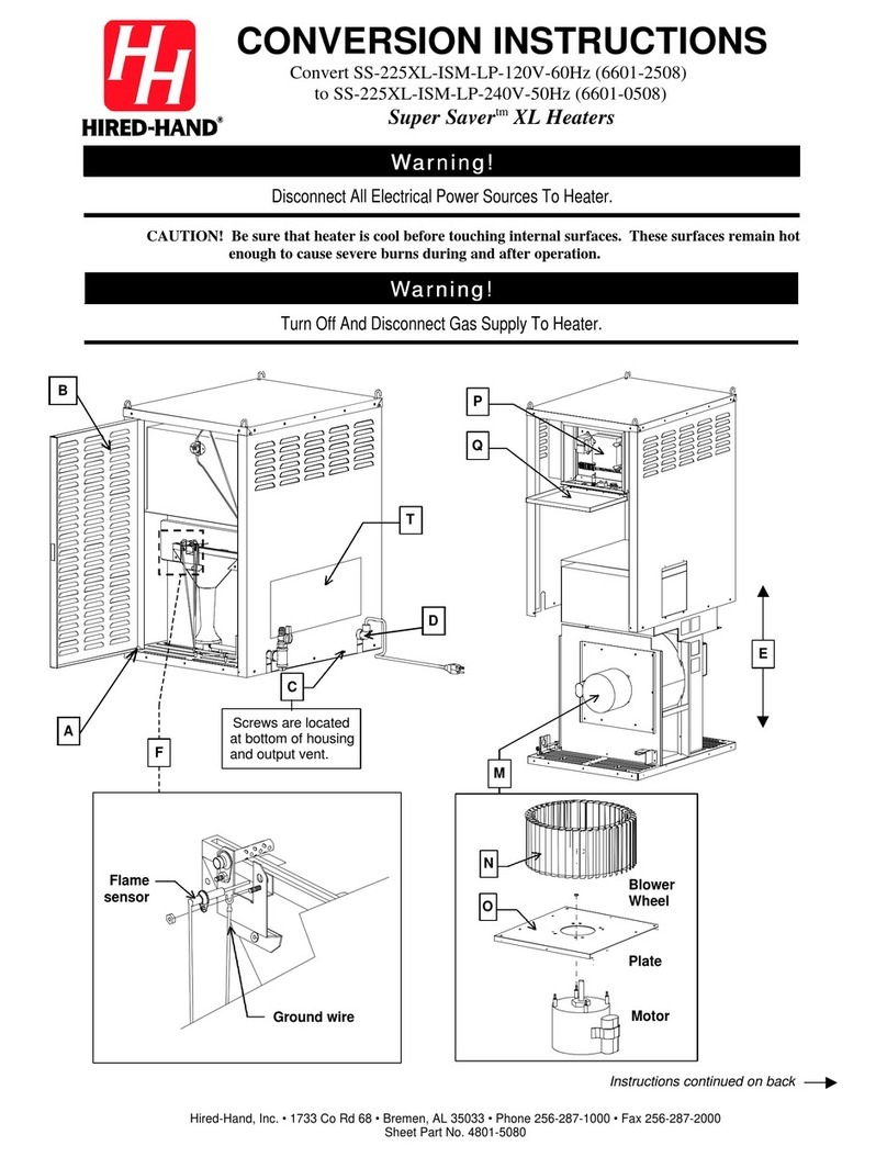 HIRED-HAND Super Saver XL User manual