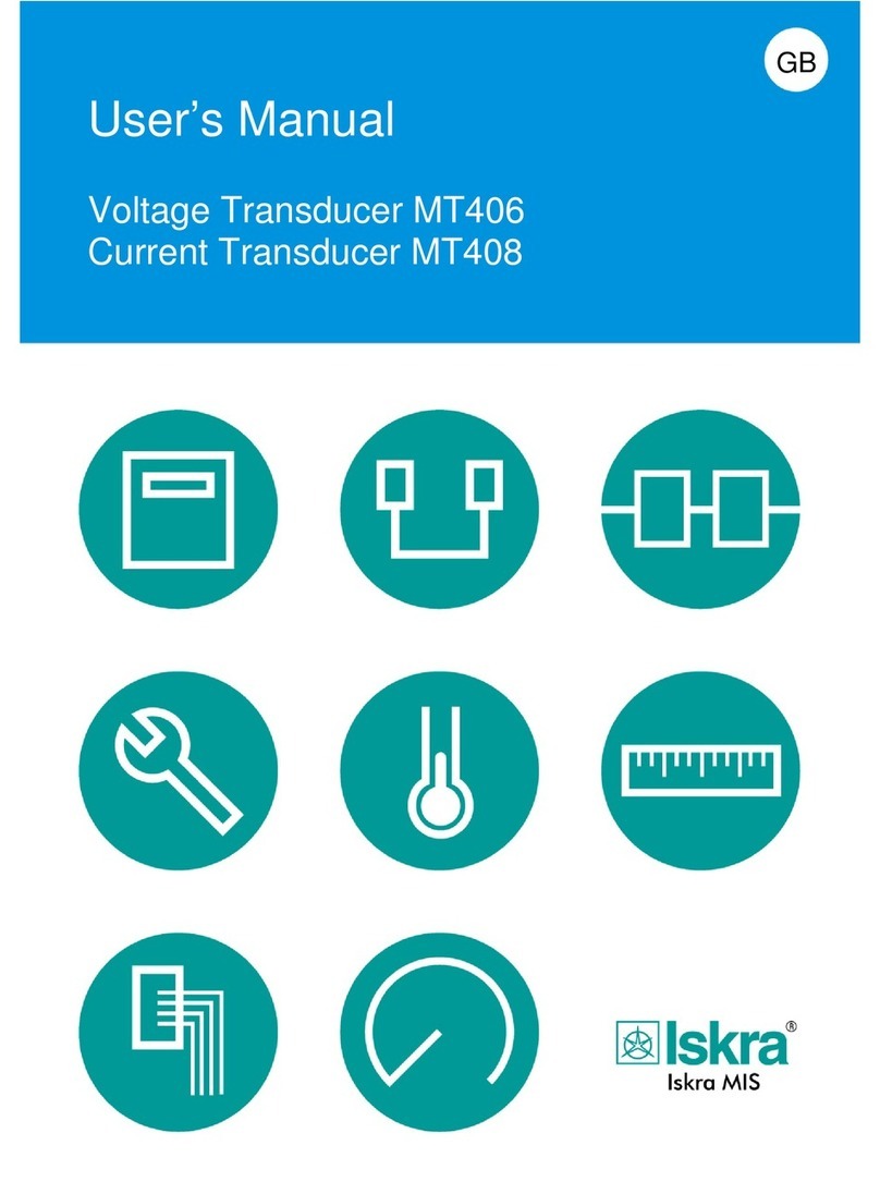 Iskra MT406 user manual