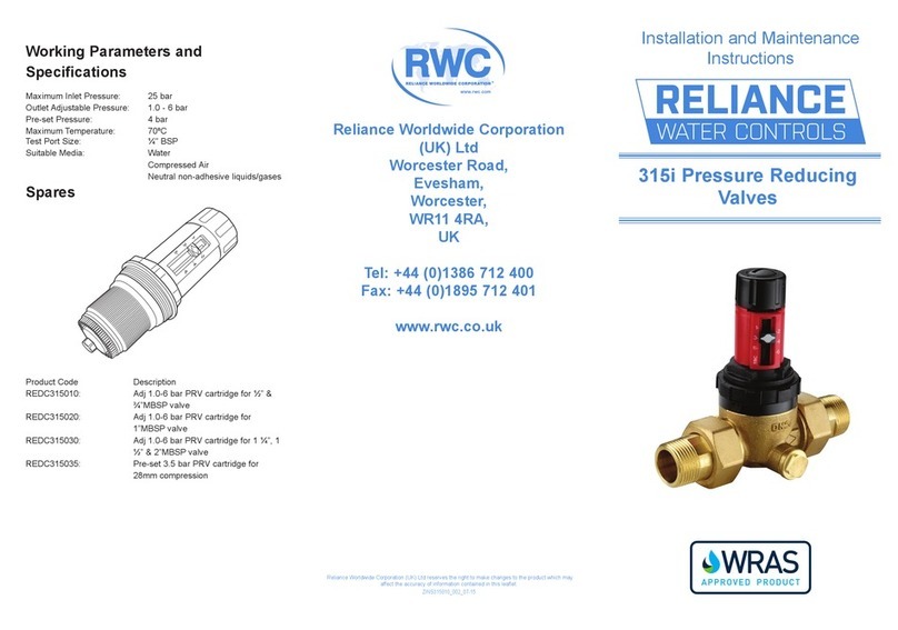RWC 315i User manual