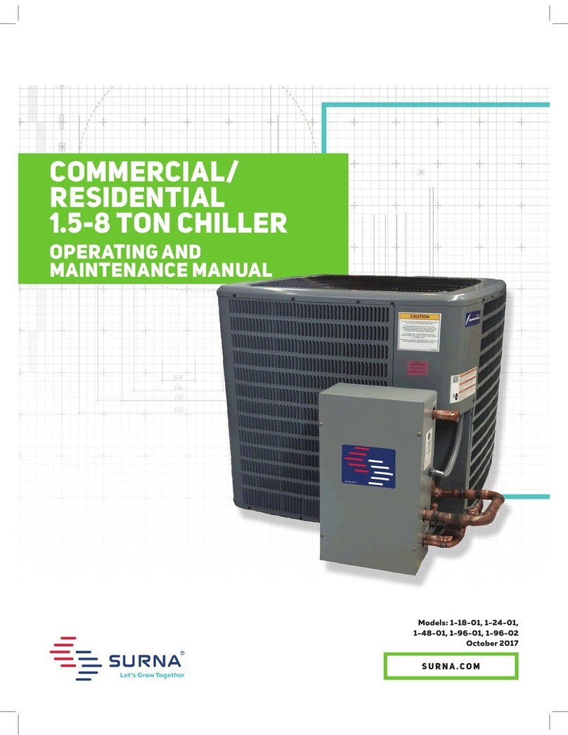 Surna 1-18-01 Operating and maintenance manual