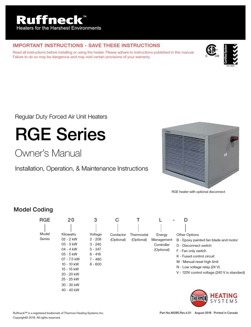 Ruffneck RGE Series User manual Ruffneck RGE Series User manual