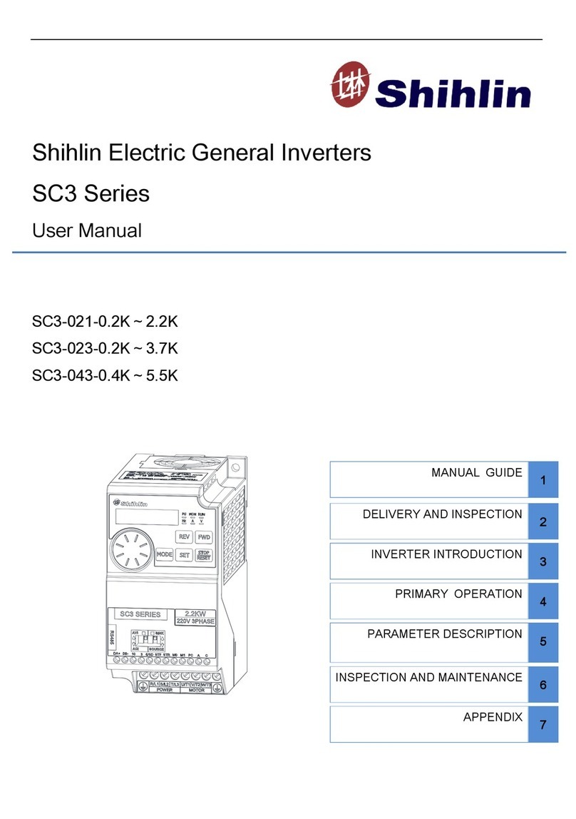 Shihlin electric SC3 Series user manual