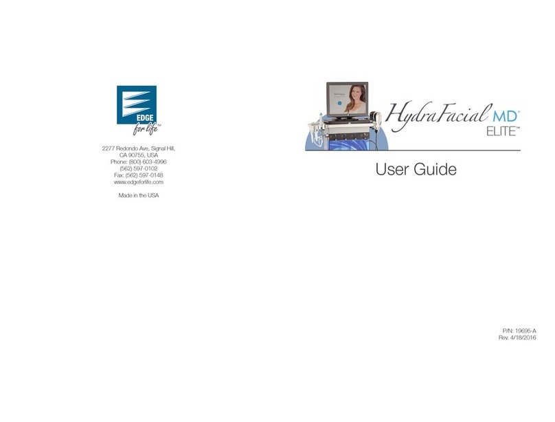 Edge HydraFacial MD Elite user guide