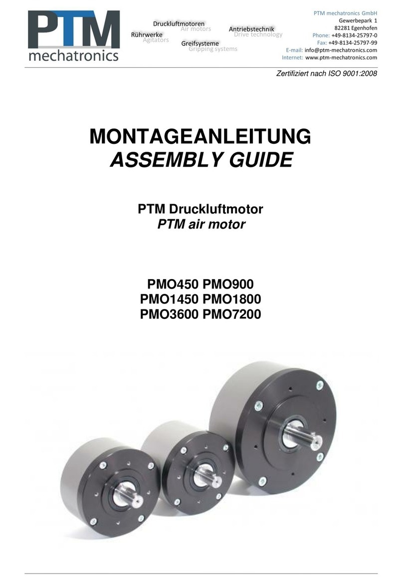 PTM PMO450 Assembly guide