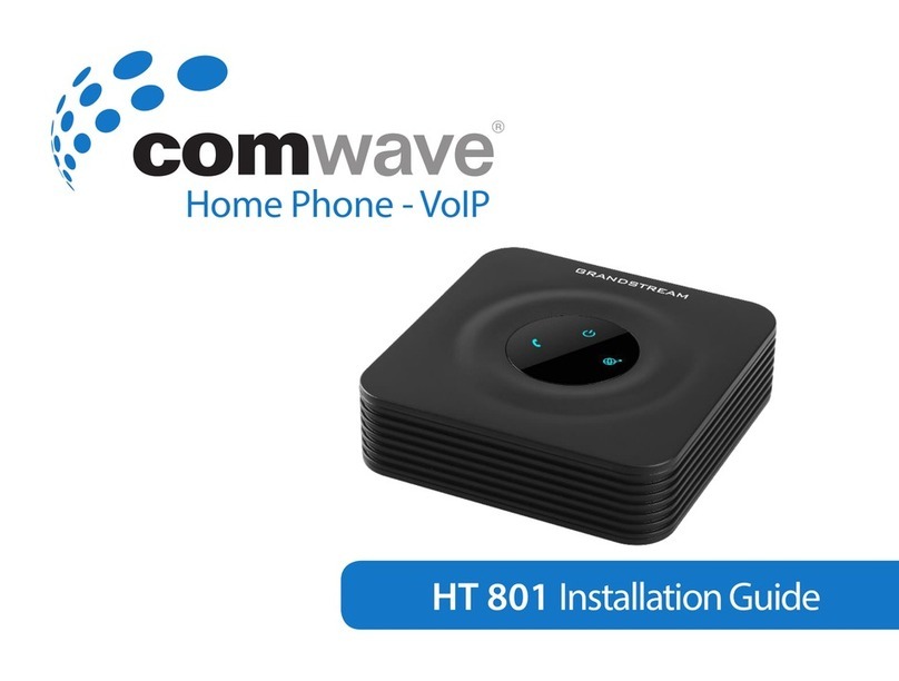 comwave HT 801 installation guide