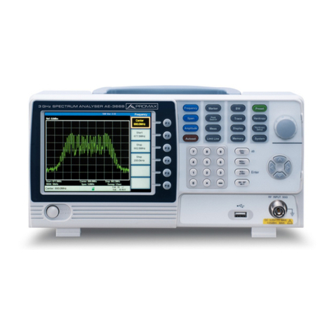Promax AE-366B User manual