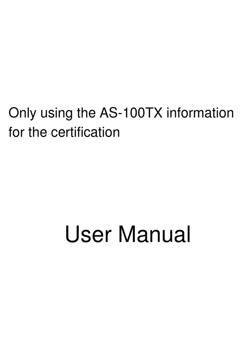 Aleph AS-100 user manual