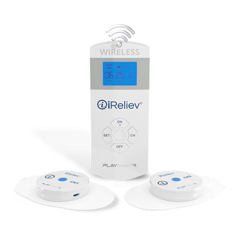 iReliev PlayMakar Therapeutic Wearable System... instruction manual
