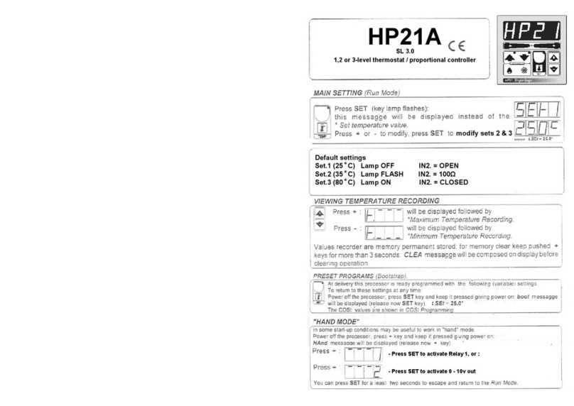 POLA HP21A User manual