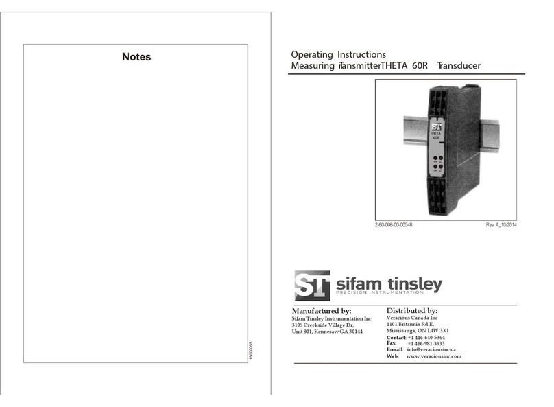Sifam Tinsley THETA 60R User manual