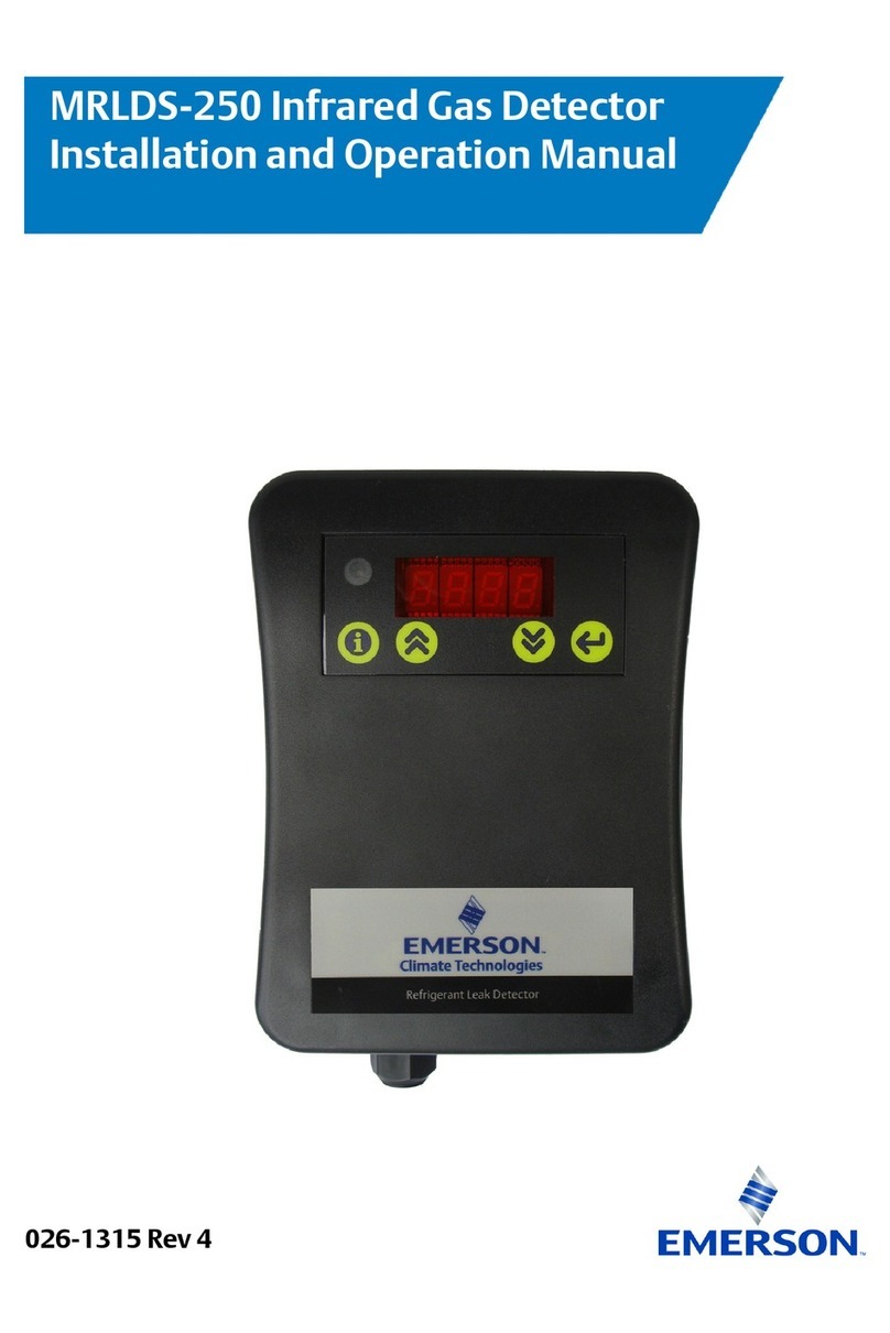 Emerson MRLDS-250 Operating instructions