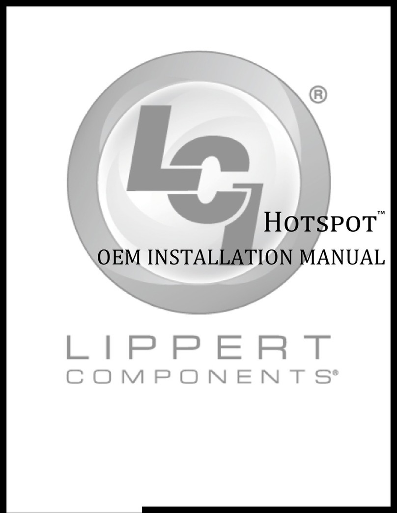 Lippert Components Hotspot OEM installation manual