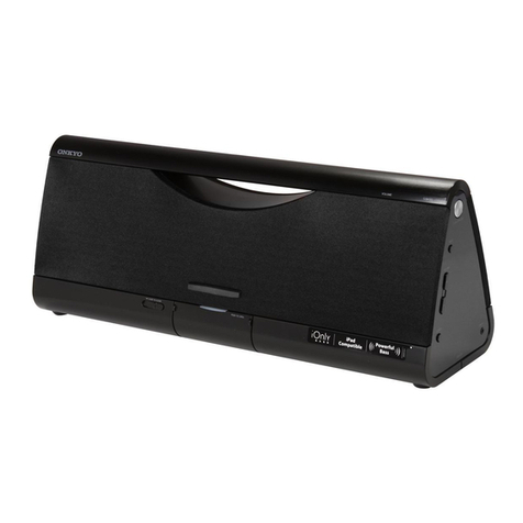 Onkyo iOnly SBX-300 User manual