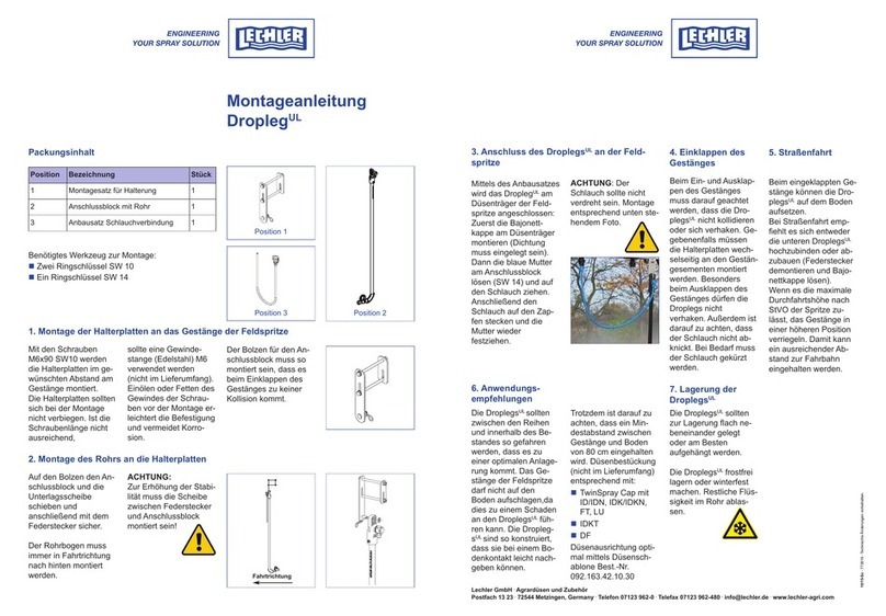 Lechler DroplegUL user manual