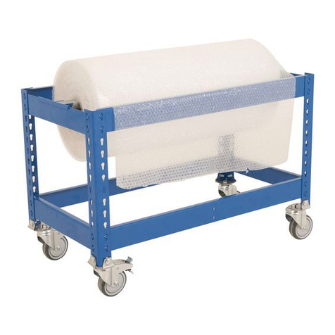 Rapid Racking Packing station trolley User manual Rapid Racking Packing station trolley User manual