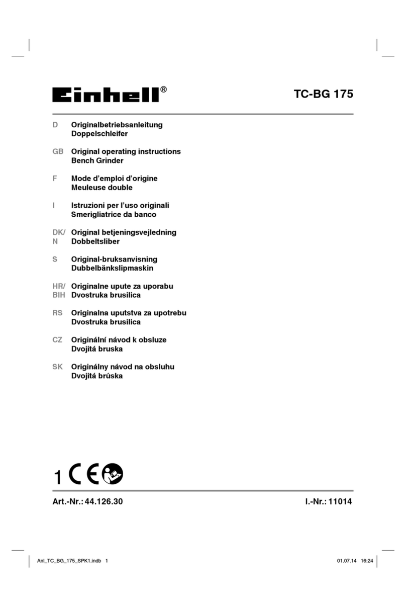 EINHELL TC-BG 175 User manual