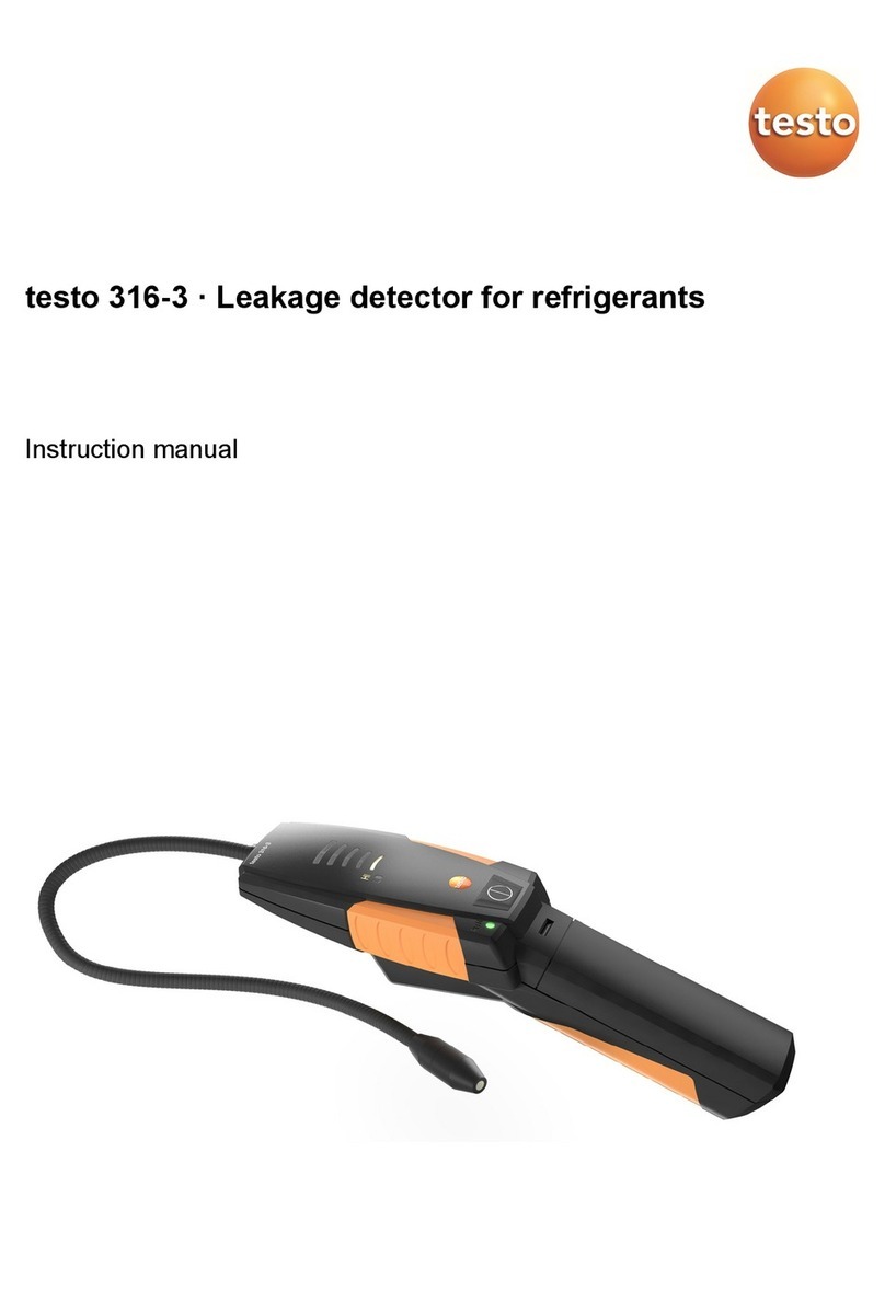 TESTO 316-3 User manual
