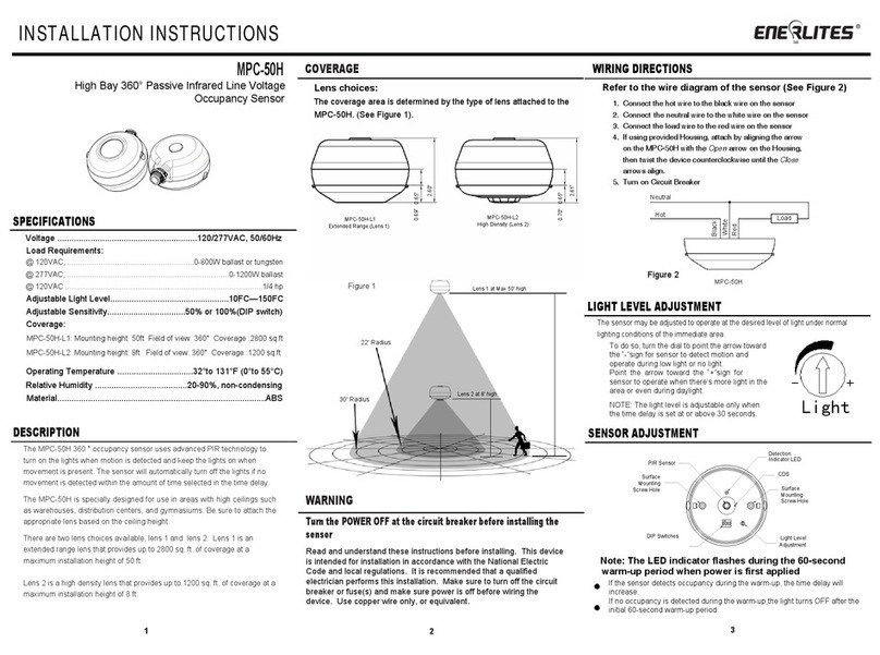 Enerlites MPC-50H installation instructions