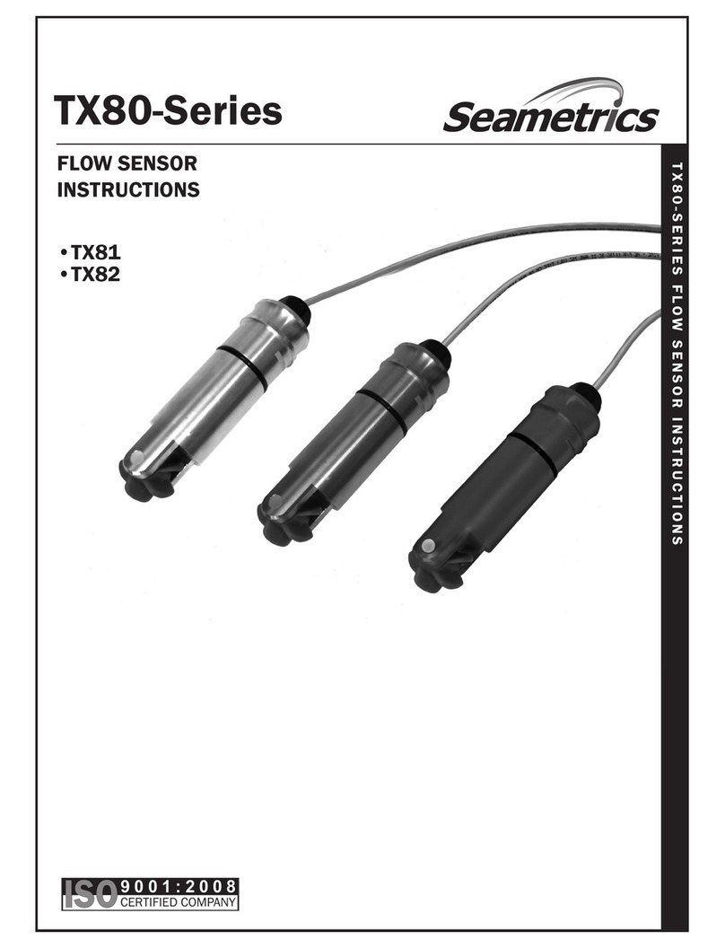 Seametrics TX81 Series Instructions for use