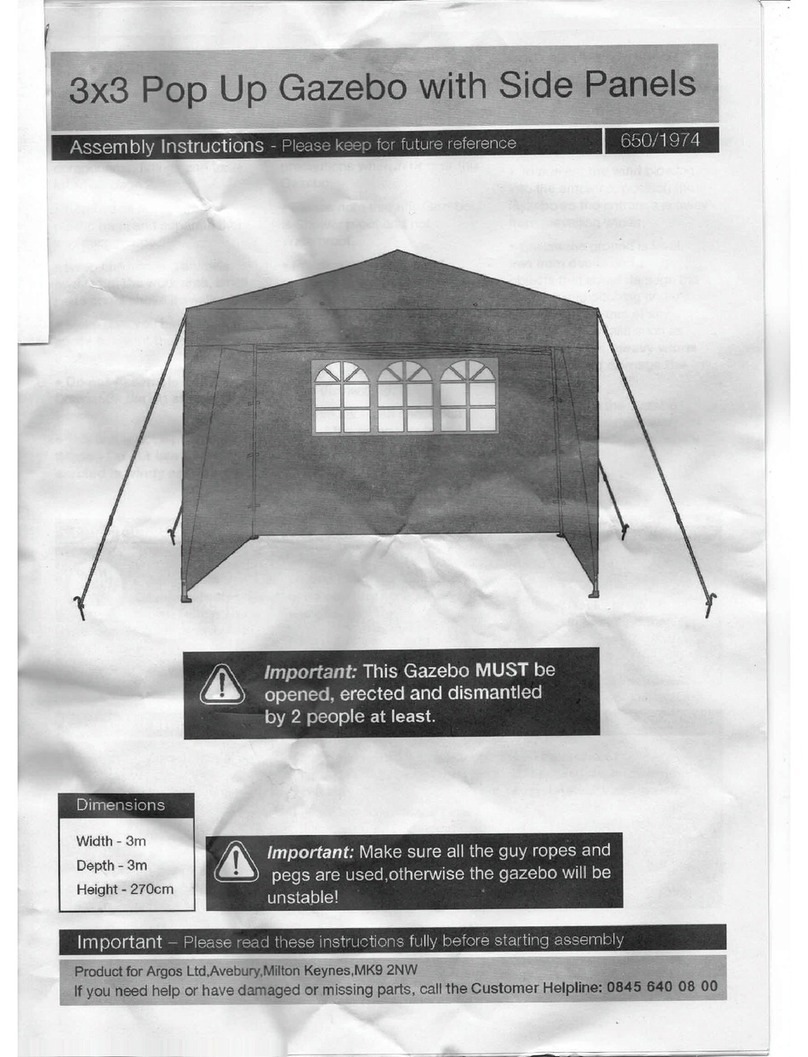 Argos 650/1974 Assembly instructions