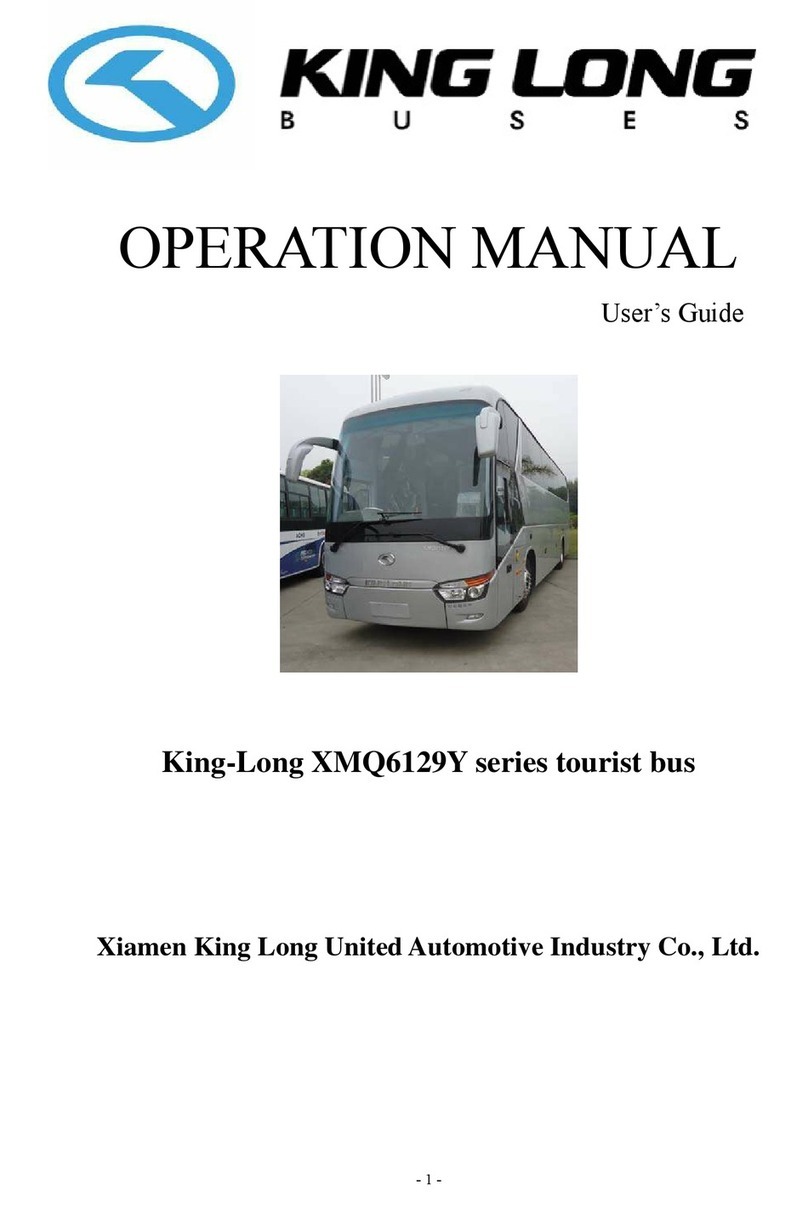 King Long XMQ6129Y series operating manual