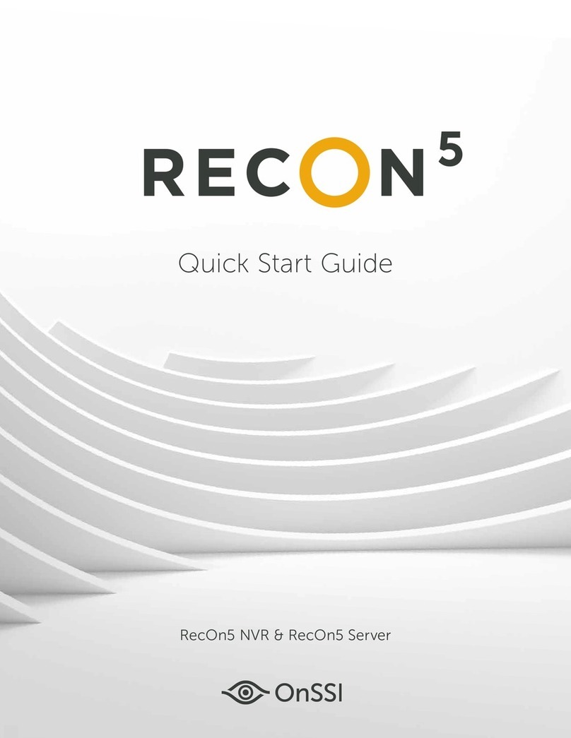 OnSSI RecOn5 Quick start guides