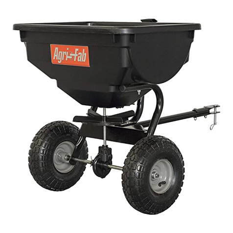 Agri-Fab broadcast spreader 160 owner's manual