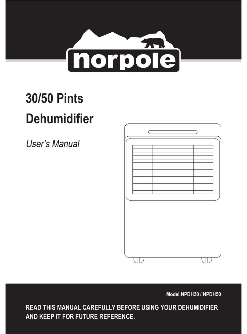 NORPOLE NPDH50 user manual