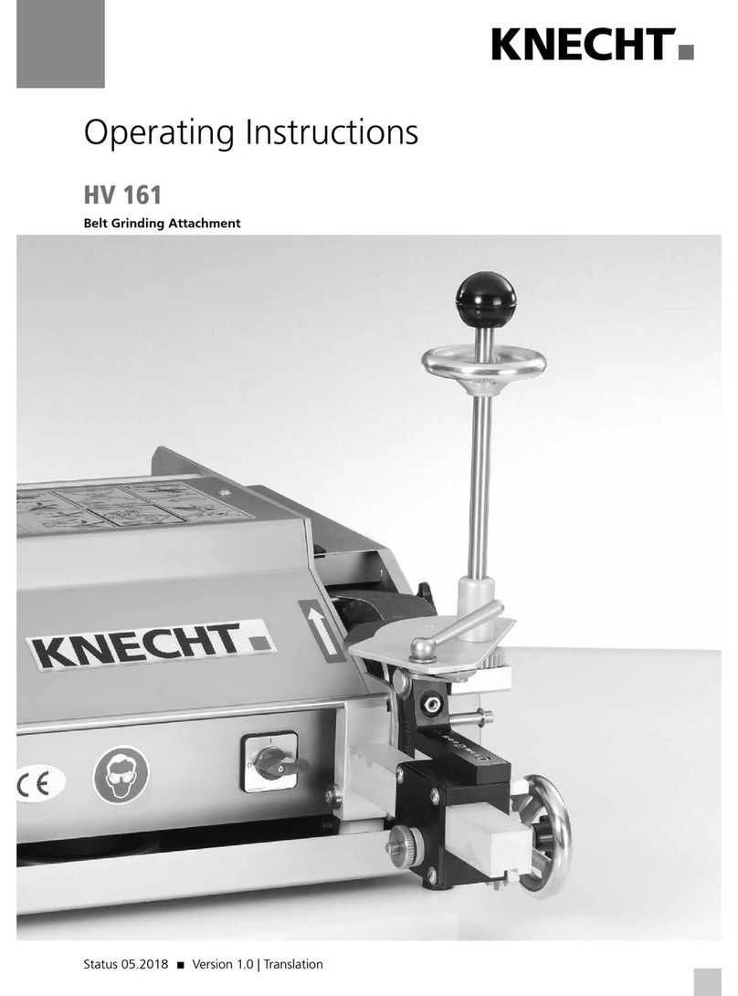 KNECHT HV 161 operating instructions
