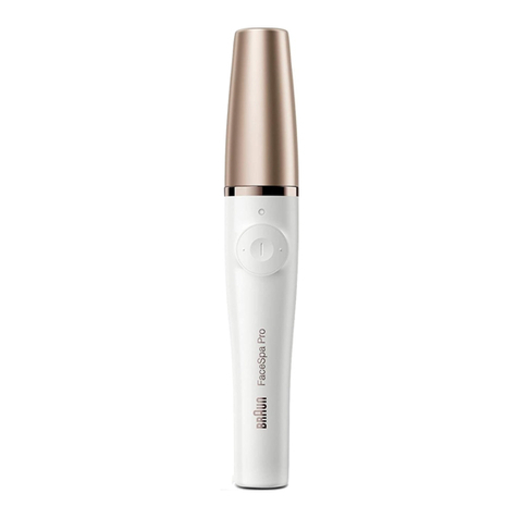 Braun FaceSpa Pro 911 manual