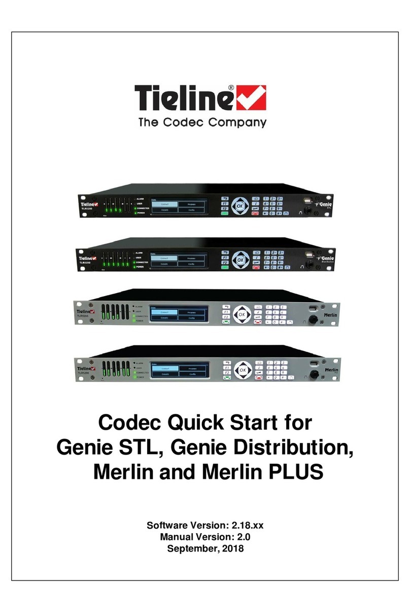 Tieline Genie STL User manual
