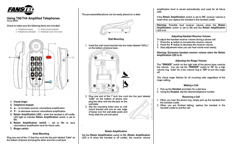 Fanstel EzPro T56 user manual