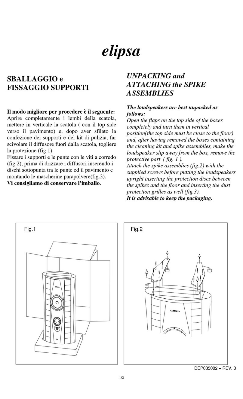 Sumiko Elipsa user manual